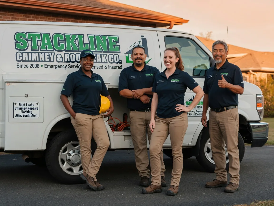 Chimney flashing repair company in Glen Easton, WV